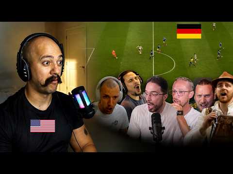 American Reacts To GERMANY HATERS SILENCED 🔇 FANS GO WILD After -11 WORLD CUP RUN RIOT! REACTIONS