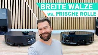 Dreame Aqua10 Track vs. Mova Z60 | Vergleich der Walzen