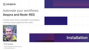 Node-RED + Seqera: Installation