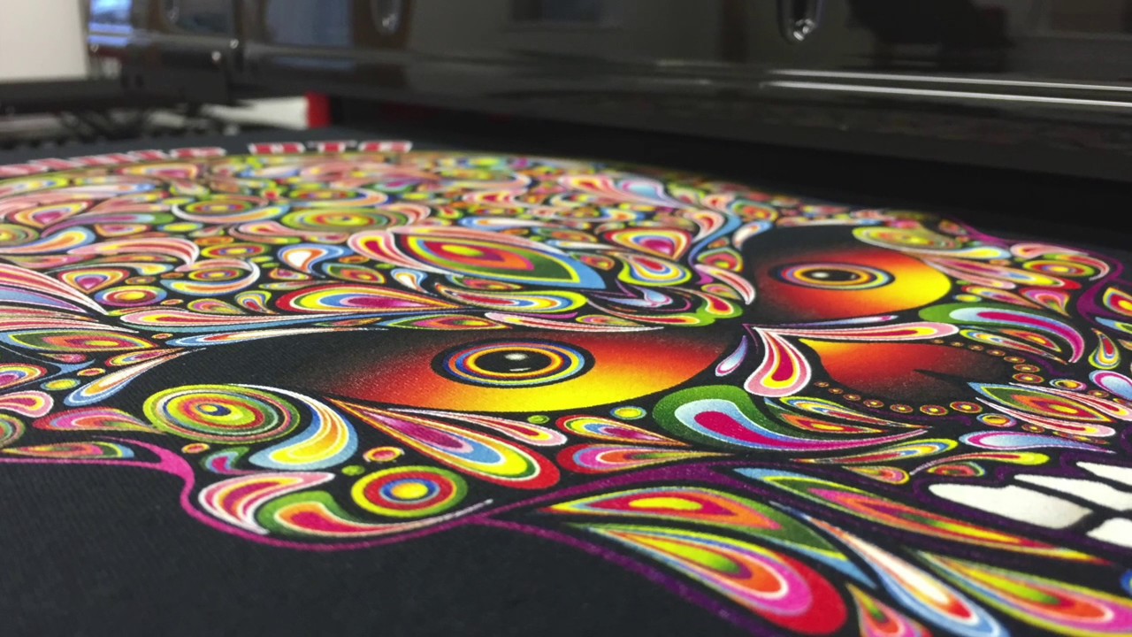 R Jet 6 Industrial DTG system.