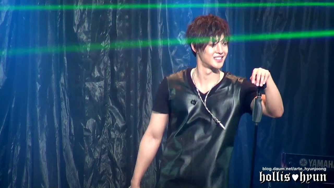 121004 Kim Hyun Joong 김현중 - HEAT (Rock ver.) @ Budokan