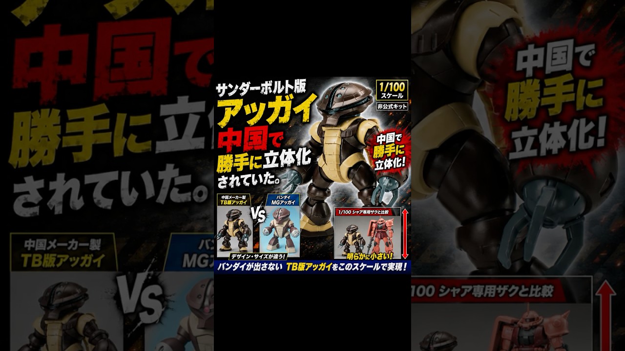 An unofficial Thunderbolt version of the Acguy has been made into