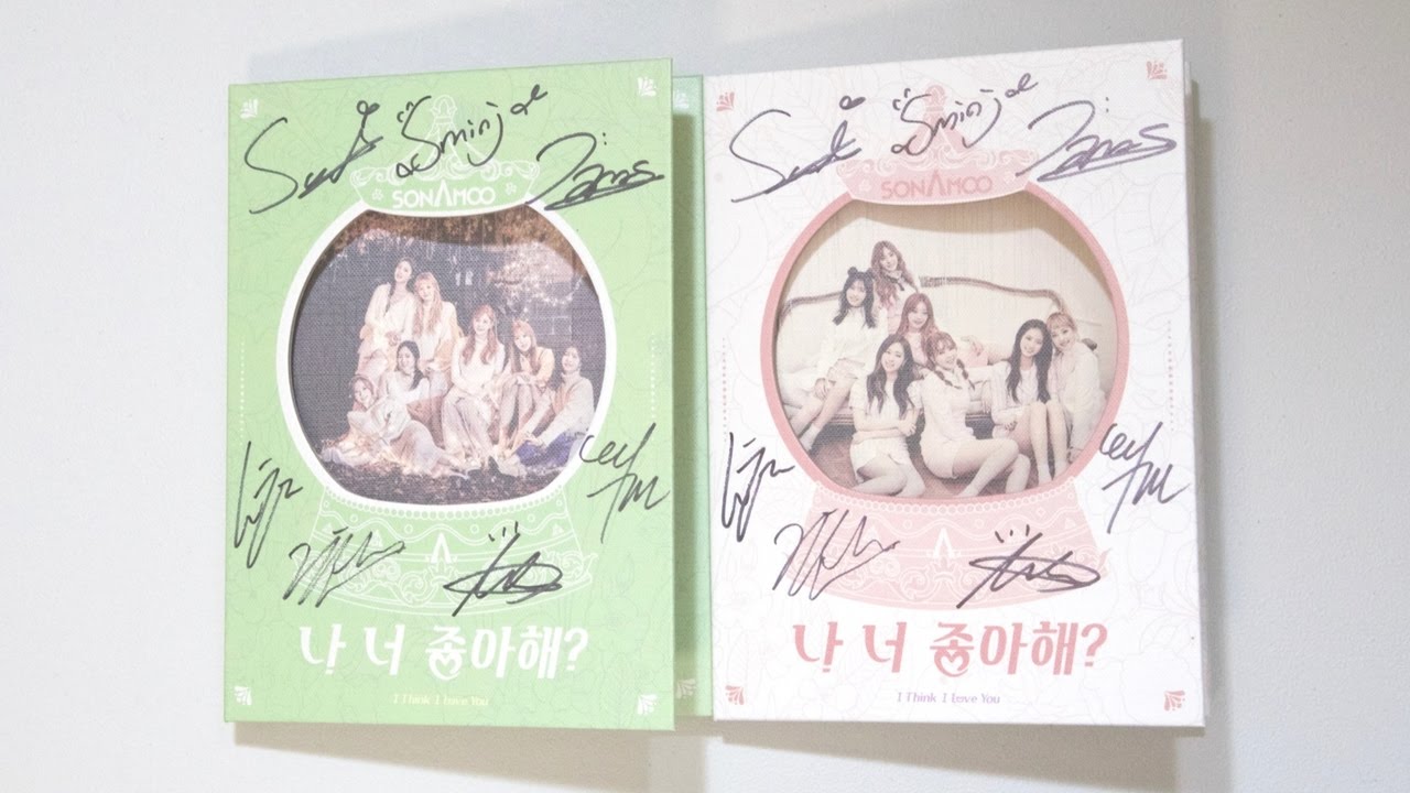 Unboxing | Sonamoo Single Album - I Think I Love You (A + B Ver
