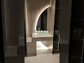 home decor 💯#wardrobe and d shape mirror