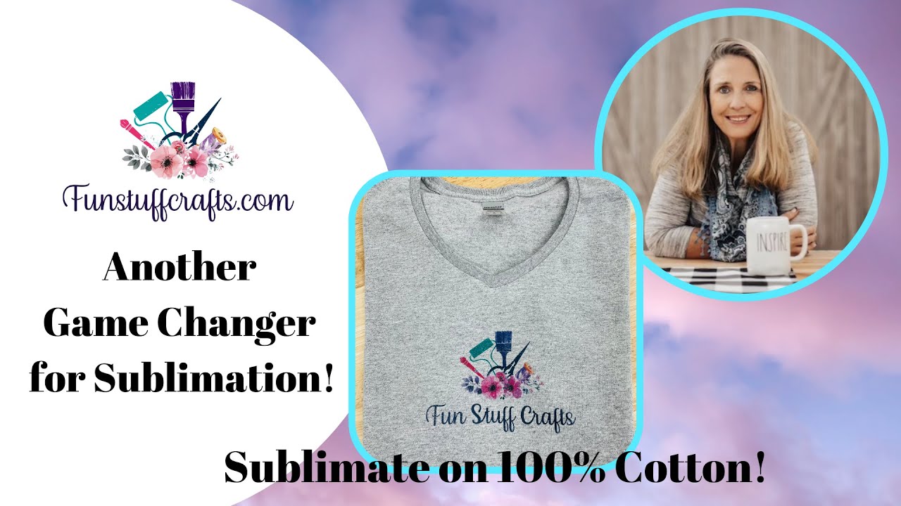 DTF & SUBLIMATION!?! - YAMATION  How to Use DTF Film with Sublimation Ink  on 100% Cotton!! 