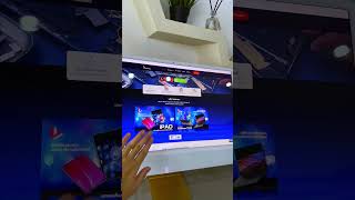 เปลี่ยนจอ iMac M1 Silver 2 เครื่อง อาการหน้าจอเป็นเส้น