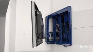 EP1 ONE Electronic operating plate - Installation | Roca Resimi