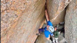 Desperate Reality 5.12b - Wichita Mountains, OK