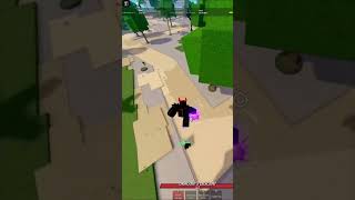 beating a toxic targeter   #foryou #roblox #thestrongestbattlegrounds