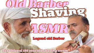 ASMR fast shaving soap🧼with barber is old public [part108 ]