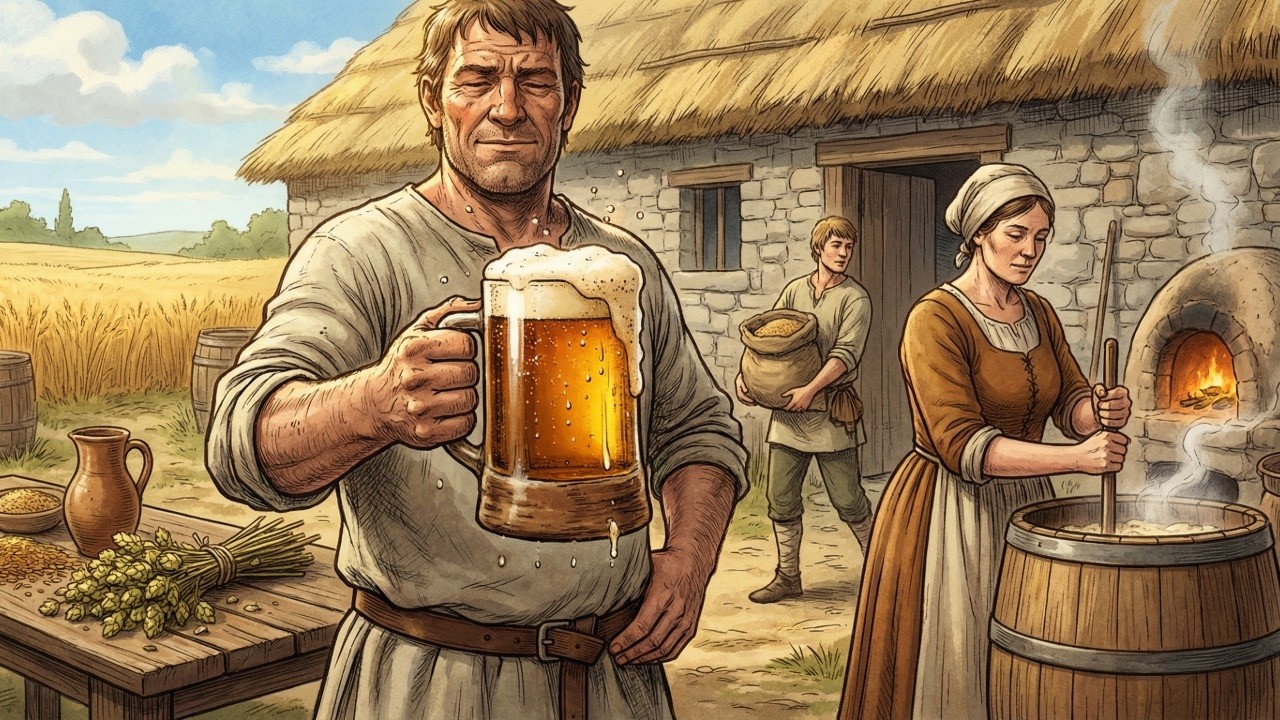 A cerveja medieval que era mais nutritiva que a comida