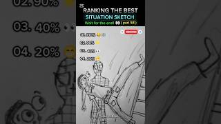 Ranking The Best Situation Sketch 😜 (Part 58) #shorts #funny #ranking #comedy