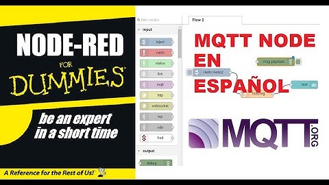 NODE RED FOR DUMMIES-NODO MQTT EN ESPAÑOL