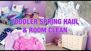 TODDLER GIRL SPRING CLOTHING HAUL & ROOM CLEAN WITH ME 2020 | CARTERS | 3T | @that thomas life