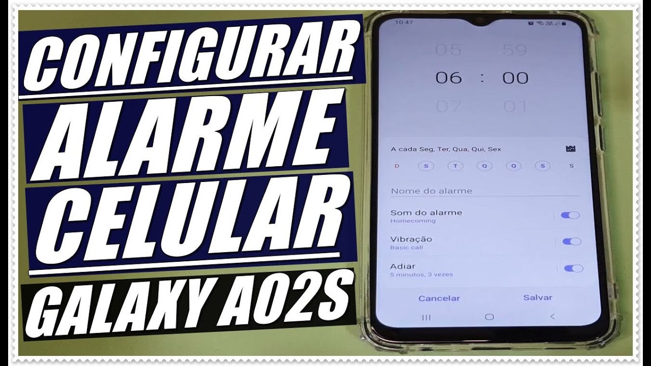 Como configurar o alarme ou despertador do Android