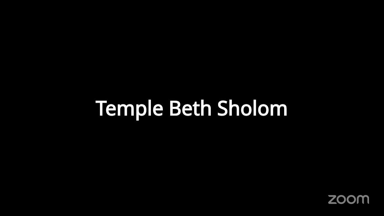 Live Streaming for Friday Shabbat Services
