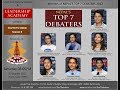 Winners 2017, Nepal's Top 7 Debaters.