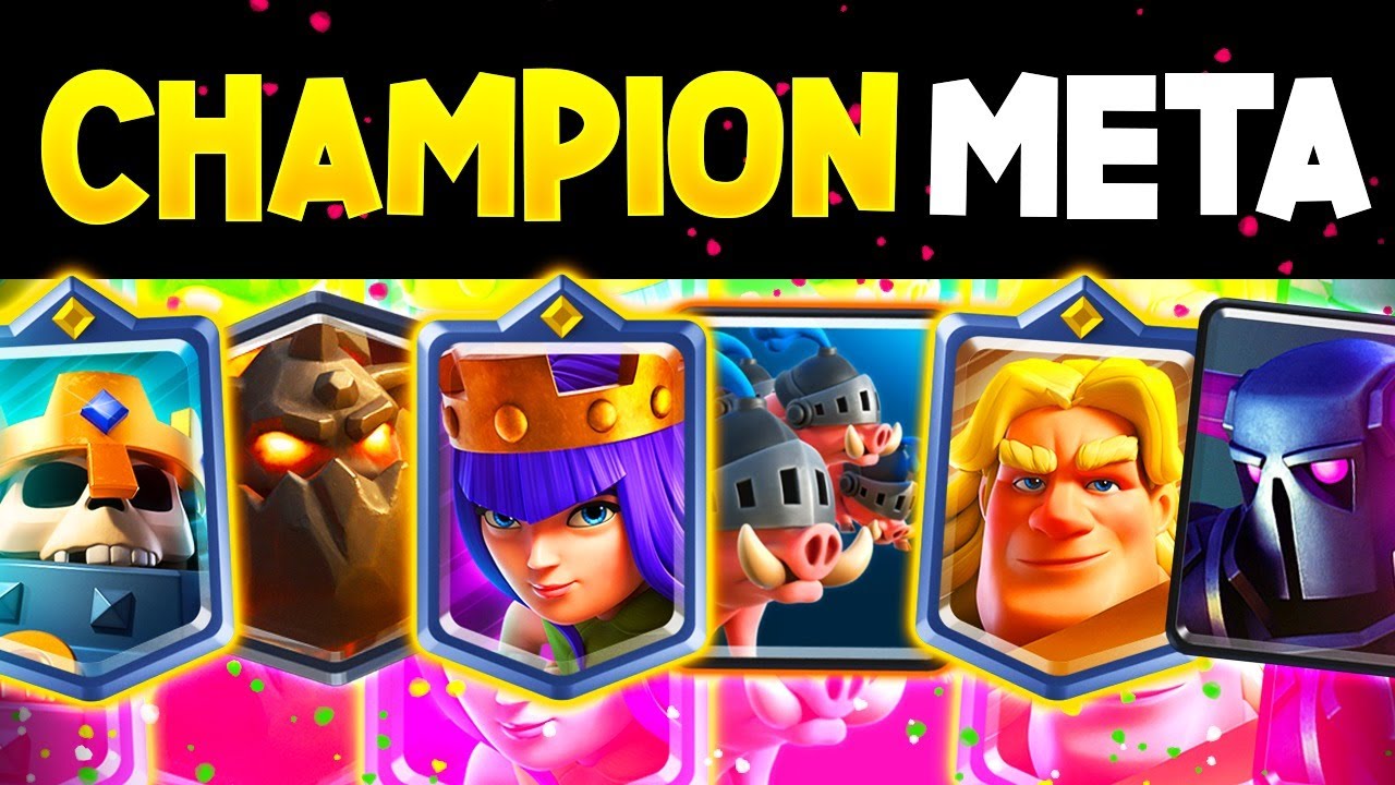 BEST CLASH ROYALE DECK WITHOUT CHAMPIONS! 