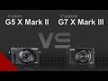 Canon PowerShot G5 X Mark II vs Canon PowerShot G7 X Mark III