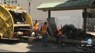 4.6 million pounds of trash collected from Oahu's streets