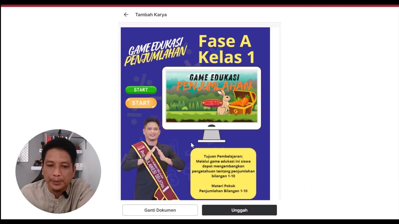 Cara kumpulkan tugas PembatTIK Level 3 2024 (MPI, Gim Edu, dan Audio ...