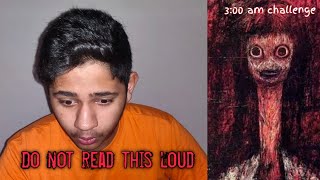 Do Not Read Tominos Hell Poem Loud 3Am Challenge Mrninja