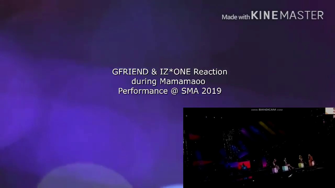 [HD] 190115 IDOLS Reaction during Mamamoo Perform Starry Night + Egotistic @ Seoul Music awards 2019