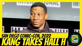 Jonathan Majors Brings Kang to Hall H Ant-Man Wasp Quantumania San Diego Comic-Con (SDCC) 2022