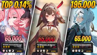 Top 0.14%!! M4 Remielle M6 Yixuan M6 Ye Shunguang - New Deadly Assault Boss Kill (195,500 Pts)