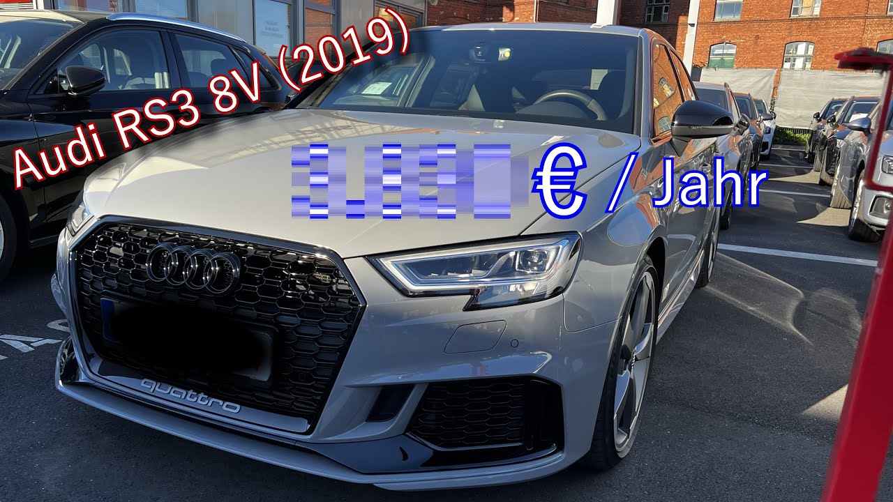 Audi Rs3 Unterhaltskosten