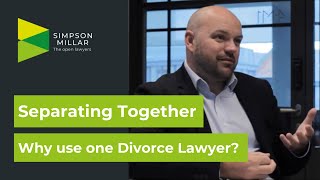 Separating Together - Separating With One Lawyer In An Amicable Divorce