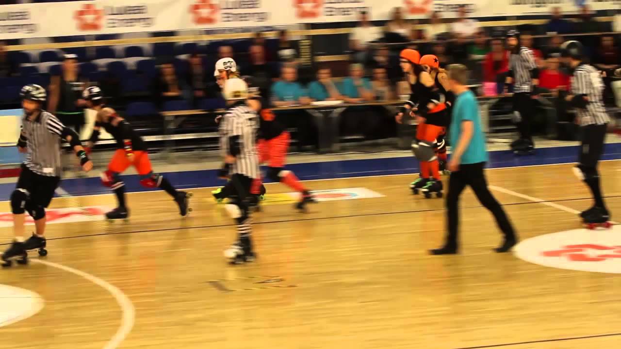Luleå Roller Derby vs Gothenburg Roller Derby 2013