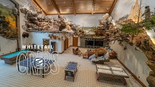 UNBELIEVABLE Trophy Room: Mark Peterson's Lake Michigan Home  #WhitetailCribs