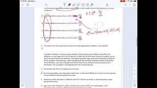 AP Stats Unit 8 Test 2020 Explanations