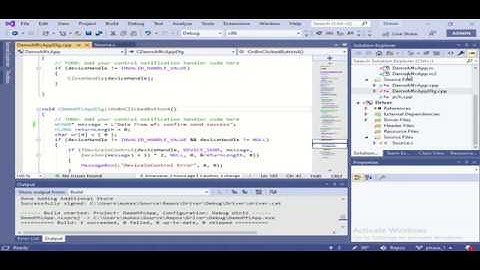 Windows Driver Development demonstrating IOCTL Calls