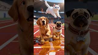 They Got Stuck On The Honey And Cat Won