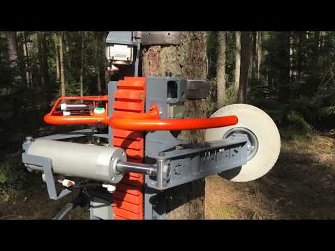 Advaligno delimber: delimbing system for living trees || New Tech HD