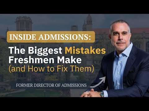 Freshman Year Checklist: What Smart Freshmen Do NOW for Future College Admissions