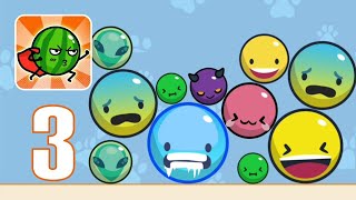Watermelon Drop: Mix Fruit Pop - Gameplay v.3 - Emoji Theme