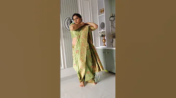 Nauvari Draping Sareedreaping Sarees Nauvarisaree Nauvarisaree Youtubeshorts Shorts Trending 