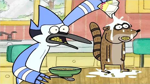 Regular Show out of Context is 🥛