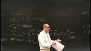 Lecture 27: Multielectron atoms, multiplets, spectroscopy, Variational method, Helium