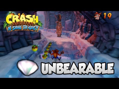 Crash Bandicoot 2 - "Unbearable" 100% Clear Gem and All Boxes (PS4 N Sane Trilogy)