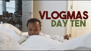 Vlogmas Day Ten: Saturday Morning Cleaning, Natural Hair Wash Day Routine, &amp; Vegan Lasagna Soup