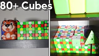 My Rubik's Cube Collection (80+ Cubes) (2023)