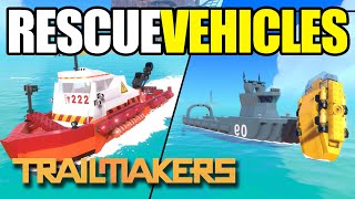 More Rescue Vehicle Testing for the Upcoming DLC! Trailmakers Multiplayer