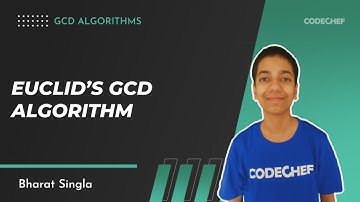 GCD Algorithms | (Part 1) Euclid