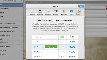 Getting Started with Wunderlist Pro for Teams & Business