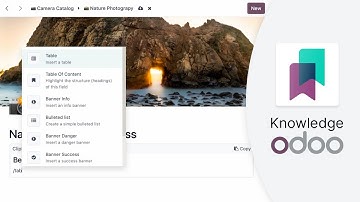 Odoo Knowledge - All your information in one place