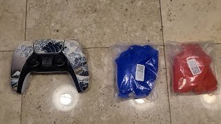 PS5 DUALSENSE CONTROLLER SILICONE COVER UNBOXING INSTALLATION, & REVIEW!